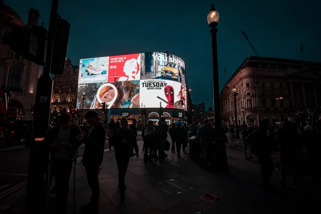 london, neon sign, advertising, people, sightseeing, night, illuminated advertising, london, london, advertising, advertising, advertising, advertising, advertising. Local Advertising Trends 2027: Eight Shifts to Control