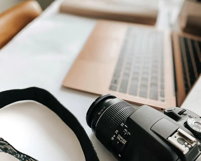 laptop, camera, desk, blogging, blog, office, computer, work, wordpress, design, business, write, working, camera, blogging, blogging, blog, blog, blog, blog, blog, wordpress. Small Business Content Marketing Best Practices That Survive Contact With Real Work