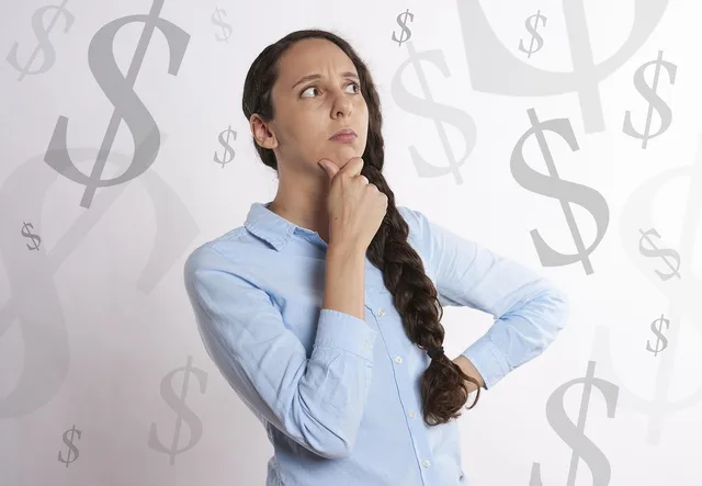 woman, thinking, money, debt, credit, salary, paycheck, investment, sales, dollar, symbol, budget, expenses, costs, debt, debt, debt, salary, salary, salary, salary, salary, paycheck, paycheck, budget, budget, budget. Small Business Marketing Budget Planning Ranges for 2027 and Google Ads Pacing Caps