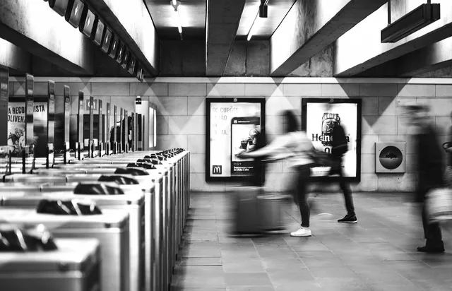 subway, station, train station, subway station, turnstile, transport, people, commute, commuters, long exposure, urban, metropolitan, subway, subway, subway, subway, subway, train station, train station, subway station, turnstile, people, commute, long exposure. Train Station Retail Promotion Ideas for Small Shops Near US Transit Hubs